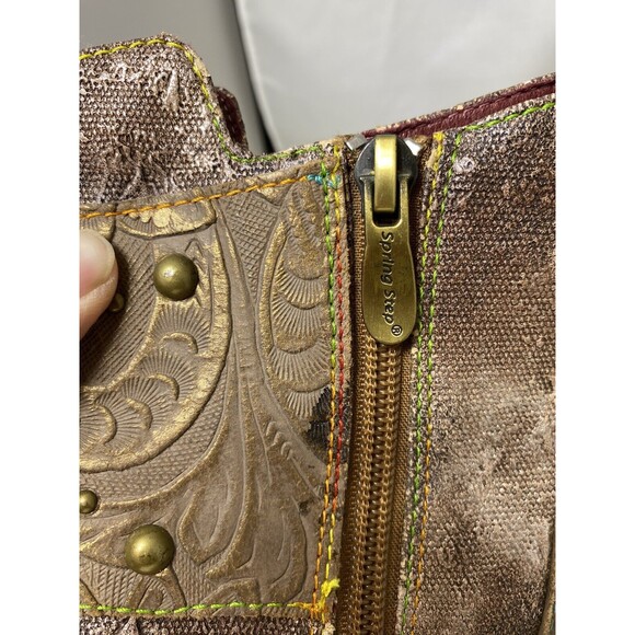 LARTISTE NAILHEAD Boots BROWN 9.5 - Picture 14 of 14